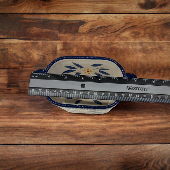 Temptations by Tara Old World Blue SET of 4 Ramekin Small Mini Dip - Picture 7 of 10